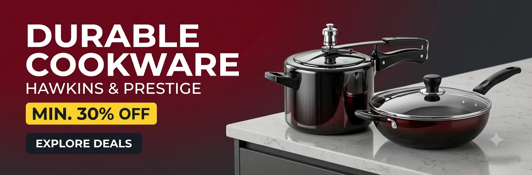 Up to 50% Off on Cookware